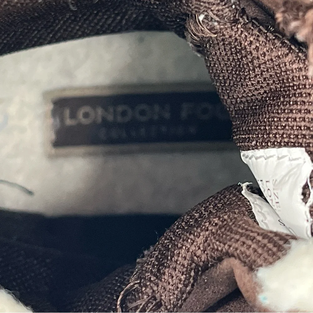 London Fog Collection Boots Size 5 Toddler Brown Cold Weather Winter Shoes